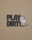UNDEFEATED PLAY DIRTY L/S TEE KHAKI