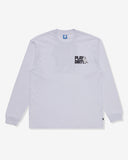 UNDEFEATED PLAY DIRTY L/S TEE WHITE