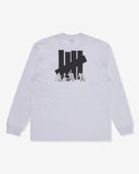 UNDEFEATED PLAY DIRTY L/S TEE WHITE