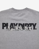 UNDEFEATED PLAY DIRTY SWEATCREWNECK HEATHER GREY