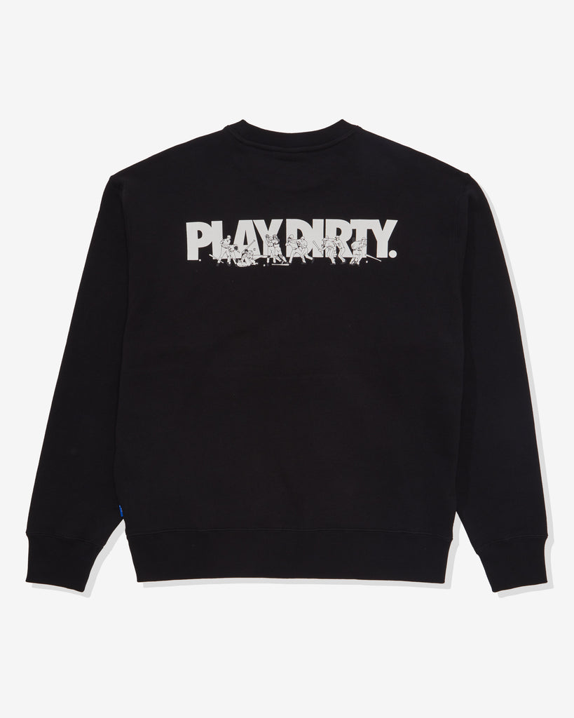 UNDEFEATED PLAY DIRTY SWEATCREWNECK BLACK
