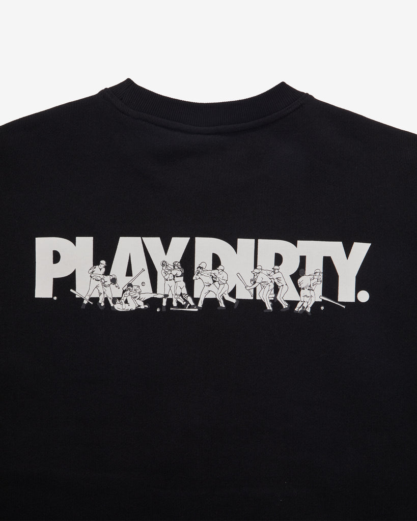 UNDEFEATED PLAY DIRTY SWEATCREWNECK BLACK