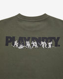UNDEFEATED PLAY DIRTY SWEATCREWNECK OLIVE DRAB