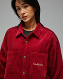 UNDEFEATED SP26 CNY CORDUROY SHIRT - RED