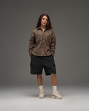 UNDEFEATED L/S TWILL FLANNEL - BROWN