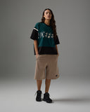 UNDEFEATED SU26 PANELED S/S TEE - BLACK