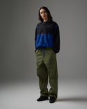 UNDEFEATED SU26 HALF ZIP WINDBREAKER - BALCK / DARK ROYAL