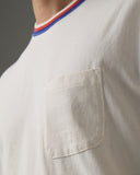 UNDEFEATED SU26 RINGS S/S POCKET TEE - OFFWHITE