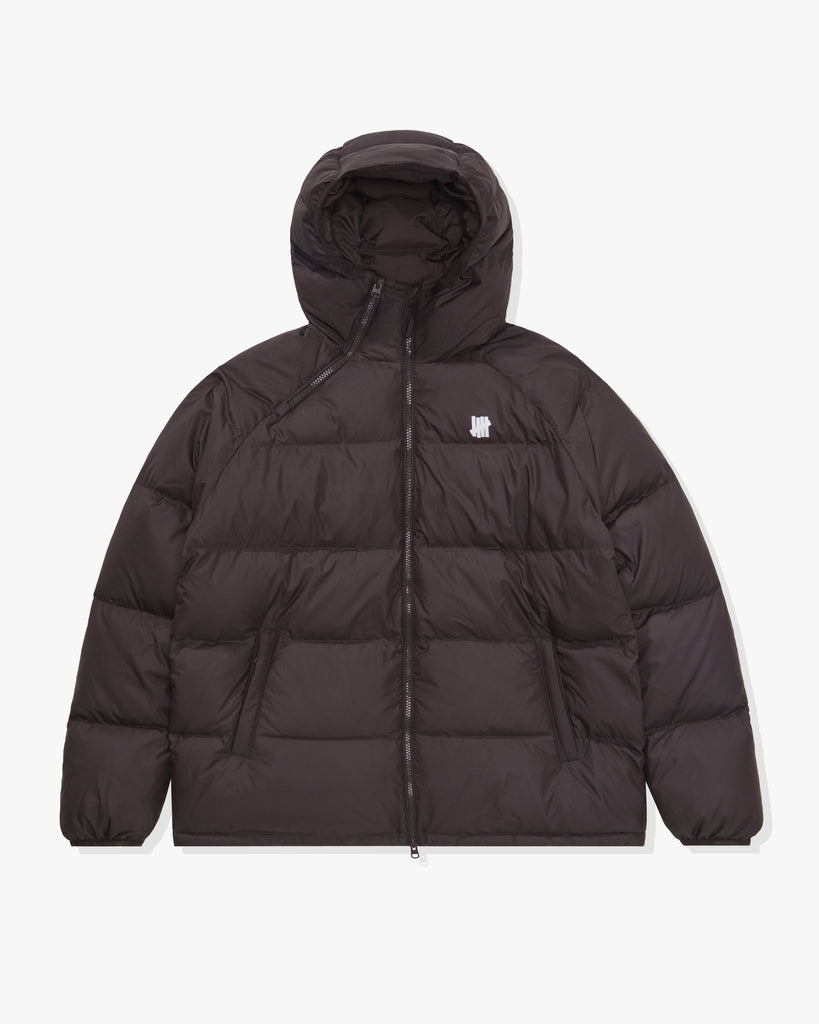 UNDEFEATED PUFFY DOWN JACKET DARK BROWN