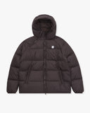 UNDEFEATED PUFFY DOWN JACKET DARK BROWN