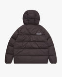 UNDEFEATED PUFFY DOWN JACKET DARK BROWN