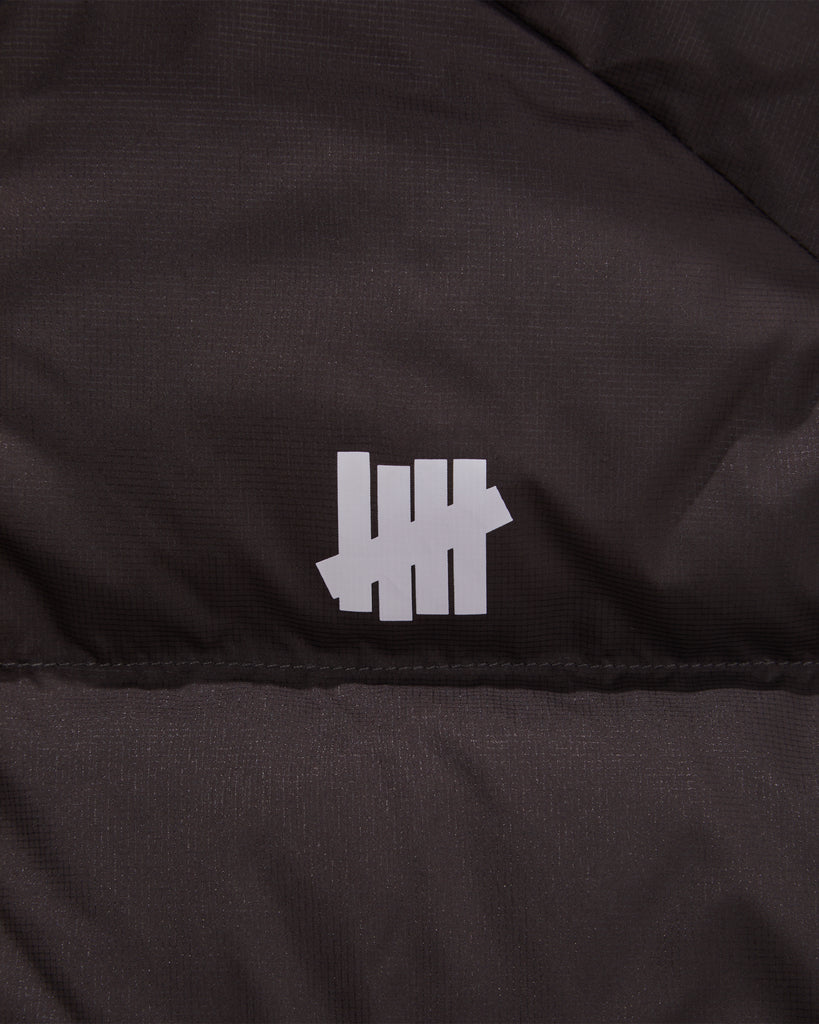 UNDEFEATED PUFFY DOWN JACKET DARK BROWN