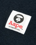 AAPE AAPEUNVS SWEATER - NAVY BLUE