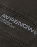 AAPE AAPENOW MOONFACE PANTS (BLACK)