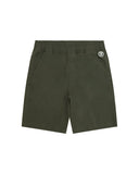 AAPE AAPEUNVS MOONFACE WOVEN SHORTS (CRACKER KHAKI)