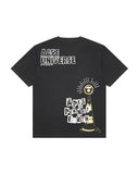 AAPE AAPEUNVS GRAPHIC TEE (DARK GREY)