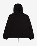 UNDEFEATED HOODED LIGHTWEIGHT WOVEN JACKET - BLACK