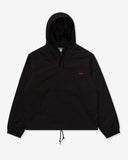 UNDEFEATED HOODED LIGHTWEIGHT WOVEN JACKET - BLACK