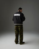 UNDEFEATED SP26 BASEBALL JACKET - BLACK