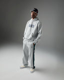 UNDEFEATED SP26 STRIPE PANT - HEATHER GREY