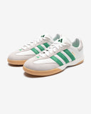 ADIDAS SAMBA MN - FTWWHT/GREEN/GUM3 - ID3922