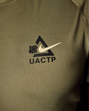 UACTP X NIKE NRG DF SLIM SS TOP - MEDIUM OLIVE