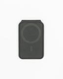 UNDEFEATED VEGAN LEATHER MAGSAFE WALLET - BLACK