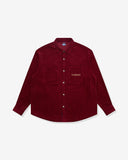 UNDEFEATED SP26 CNY CORDUROY SHIRT - RED