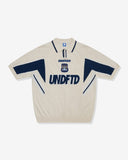 UNDEFEATED HO25 S/S KNIT POLO SHIRT - IVORY