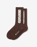 UNDEFEATED HO25 DAILY SOCKS - BROWN