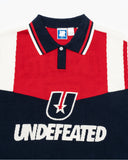 UNDEFEATED SP26 SOCCER KNIT POLO SHIRTS - NAVY