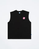UNDEFEATED SP26 ICON SLEEVELESS TEE - BLACK