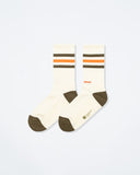 UNDEFEATED SP26 STRIPED SOCKS - OLIVE