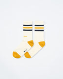 UNDEFEATED SP26 STRIPED SOCKS - YELLOW