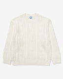 UNDEFEATED HO25 CNY25 CREW NECK SWEATER-WHITE