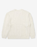 UNDEFEATED HO25 CNY25 CREW NECK SWEATER-WHITE