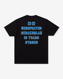 UNDEFEATED X SNEAKERLAH - 10YRS STRONG TEE - BLACK