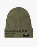 FA26 UNDEFEATED MILITARY CUFF BEANIE - OLIVE
