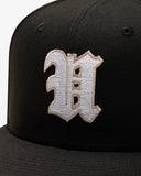 UNDEFEATED SP26 X NE BASEBALL FITTED - BLACK