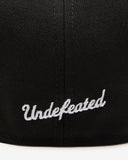 UNDEFEATED SP26 X NE BASEBALL FITTED - BLACK
