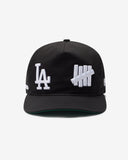 UNDEFEATED X NE X DODGERS LOGOS SNAPBACK - BLACK