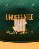 UNDEFEATED SP26 PLAY DIRTY SNAPBACK - HUNTER GREEN