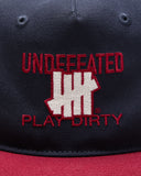 UNDEFEATED SP26 PLAY DIRTY SNAPBACK - NAVY
