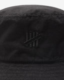 UNDEFEATED RIPSTOP BUCKET HAT - BLACK