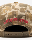 UNDEFEATED SLOUCHY 5 PANEL SNAPBACK - DSRT-DUCK-CAMO