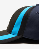 UNDEFEATED SP26 STRIPE STRAPBACK - BLACK