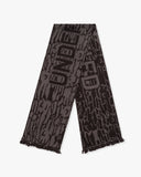 UNDEFEATED HO25 BARK CAMO SCARF - CEMENT