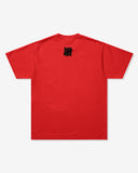 UNDEFEATED HO25 STENCIL S/S TEE - RED