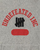UNDEFEATED HO25 2-PLY PULLOVER HOOD - HEATHER GREY