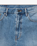 UNDEFEATED 5 POCKET DENIM SHORT MEDIUM BLUE